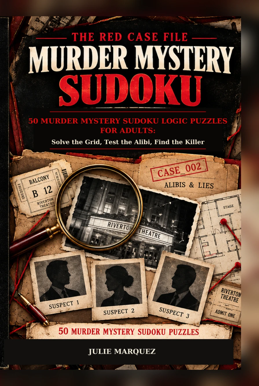 Murder Mystery Sudoku Book 2: Alibis & Lies by Julie Marquez